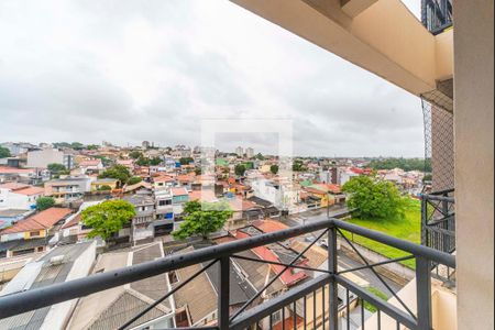 Varanda da Sala de apartamento à venda com 3 quartos, 62m² em Jardim Cambui, Santo André