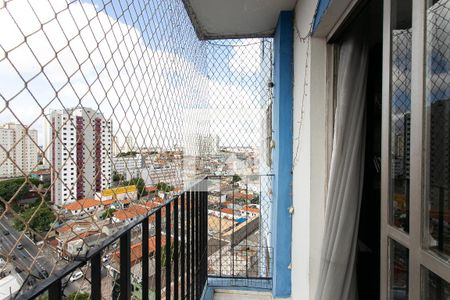 Varanda da Sala de apartamento à venda com 3 quartos, 80m² em Vila Esperança, São Paulo