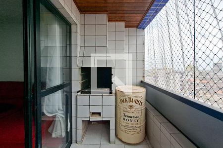 Sacada de apartamento para alugar com 3 quartos, 64m² em Vila Assuncao, Praia Grande