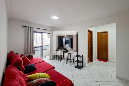 Sala de apartamento para alugar com 3 quartos, 64m² em Vila Assuncao, Praia Grande