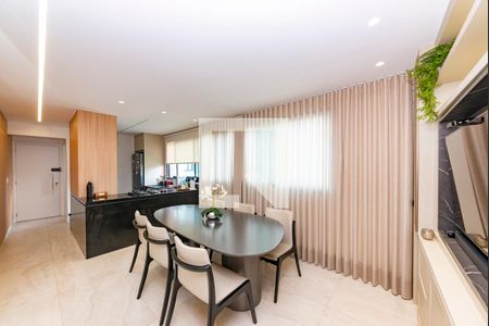 Sala 1 de apartamento para alugar com 2 quartos, 82m² em Vale do Sereno, Nova Lima