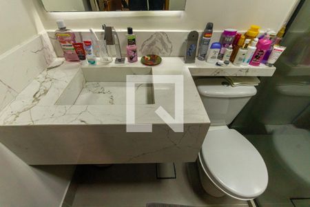 Banheiro da Suíte 1 de casa de condomínio à venda com 3 quartos, 167m² em Vila Aricanduva, São Paulo