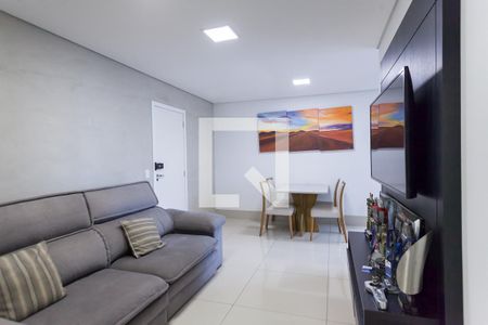 sala de apartamento à venda com 1 quarto, 52m² em Vila Castela, Nova Lima