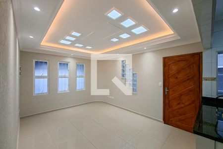 Sala de casa para alugar com 3 quartos, 70m² em Jardim Guaramar, Praia Grande