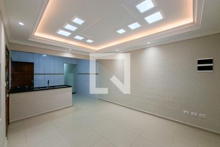 Sala de casa para alugar com 3 quartos, 70m² em Jardim Guaramar, Praia Grande