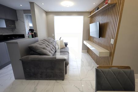 Sala de apartamento à venda com 2 quartos, 50m² em Vila Metalúrgica, Santo André