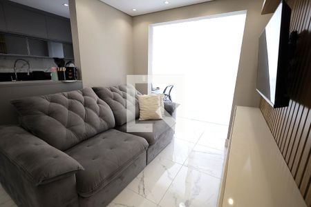 Sala de apartamento à venda com 2 quartos, 50m² em Vila Metalúrgica, Santo André