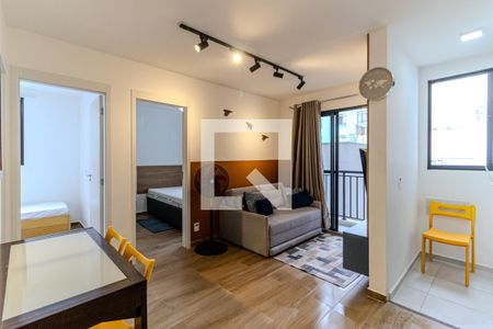 Sala de apartamento à venda com 2 quartos, 39m² em Centro Histórico de São Paulo, São Paulo