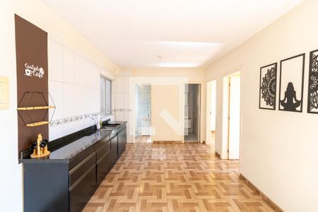 Sala/Cozinha de apartamento para alugar com 1 quarto, 43m² em Restinga, Porto Alegre