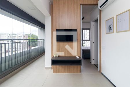 Sala de apartamento para alugar com 1 quarto, 33m² em Jardim das Acacias, São Paulo