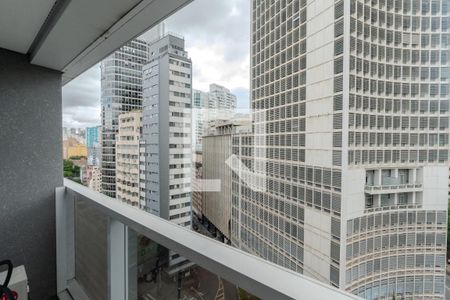 Sacada de apartamento à venda com 1 quarto, 20m² em Centro Histórico de São Paulo, São Paulo