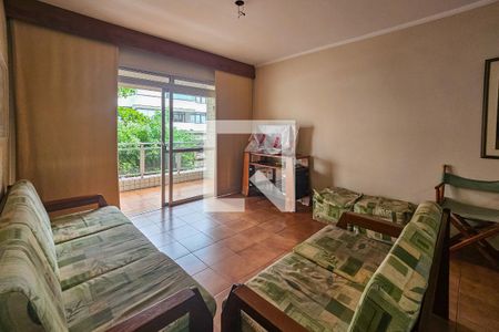 Sala de apartamento para alugar com 3 quartos, 130m² em Jardim Tres Marias, Guarujá