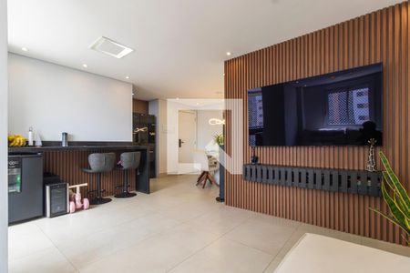 Sala de apartamento à venda com 2 quartos, 68m² em Bonfim, Campinas