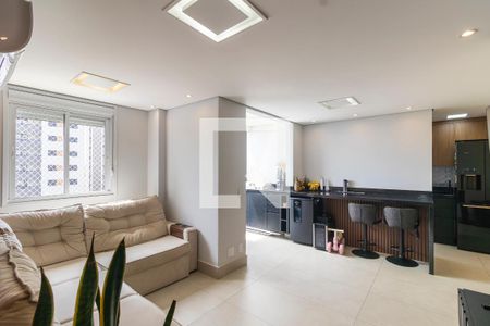 Sala de apartamento à venda com 2 quartos, 68m² em Bonfim, Campinas