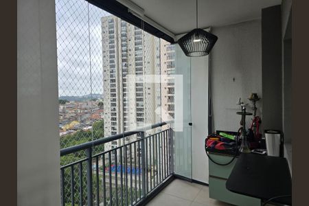 Varanda da Sala de apartamento para alugar com 3 quartos, 75m² em Picanço, Guarulhos