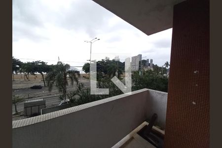 Varanda da Sala de apartamento para alugar com 3 quartos, 175m² em Itararé, São Vicente
