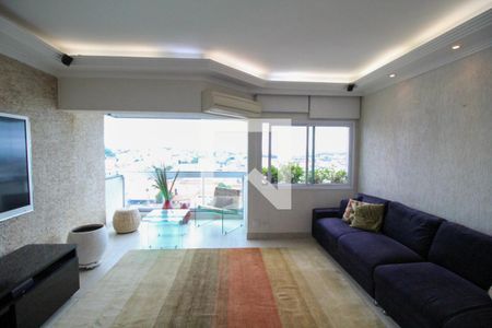 Sala de apartamento à venda com 3 quartos, 128m² em Santa Paula, São Caetano do Sul