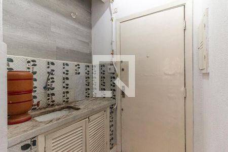 Cozinha de kitnet/studio para alugar com 1 quarto, 33m² em Higienópolis, São Paulo