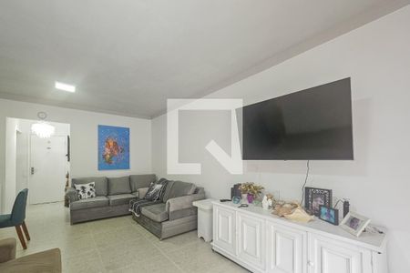 Sala de apartamento para alugar com 3 quartos, 179m² em Barra Funda, Guarujá