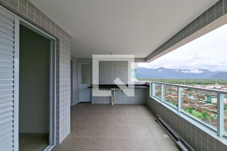 Sacada da Sala de apartamento para alugar com 2 quartos, 83m² em Vilamar, Praia Grande