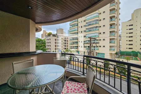 varanda de apartamento para alugar com 2 quartos, 110m² em Balneario Guarujá, Guarujá