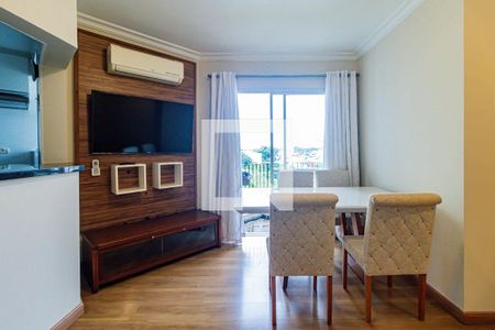 Sala de apartamento à venda com 2 quartos, 55m² em Vila Indiana, São Paulo