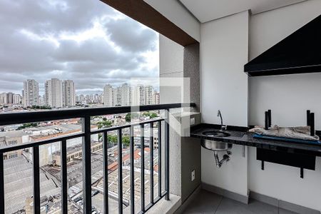 Varanda da Sala de apartamento para alugar com 2 quartos, 64m² em Quarta Parada, São Paulo