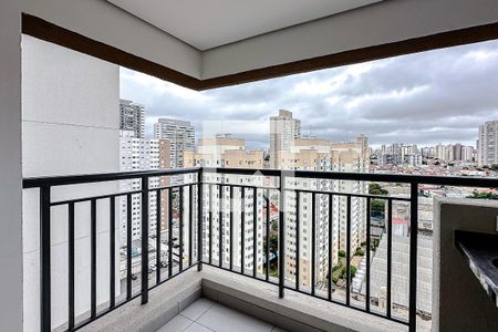 Varanda da Sala de apartamento para alugar com 2 quartos, 64m² em Quarta Parada, São Paulo