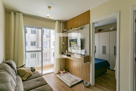 Sala de apartamento para alugar com 2 quartos, 37m² em Jardim Imperador (zona Sul), São Paulo