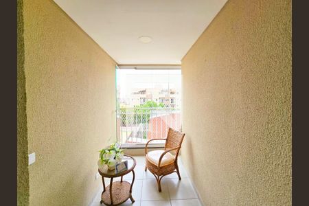 Varanda da Sala de apartamento à venda com 2 quartos, 53m² em Jardim Bom Clima, Guarulhos