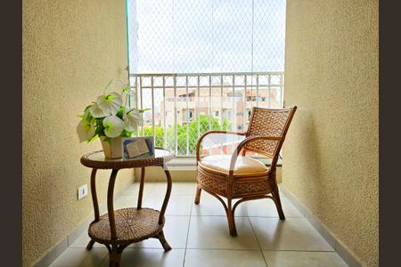 Varanda da Sala de apartamento à venda com 2 quartos, 53m² em Jardim Bom Clima, Guarulhos