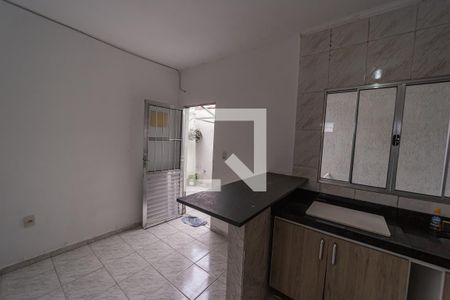 Sala/Cozinha de casa para alugar com 1 quarto, 45m² em Burgo Paulista, São Paulo