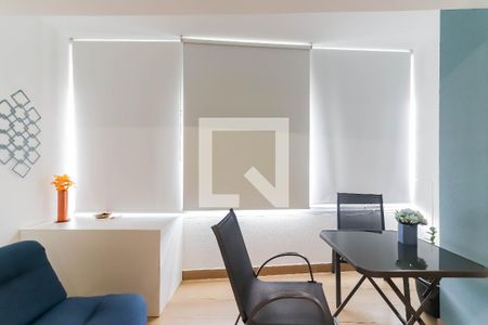 Studio - Quarto e Cozinha de kitnet/studio para alugar com 1 quarto, 25m² em Butantã, São Paulo