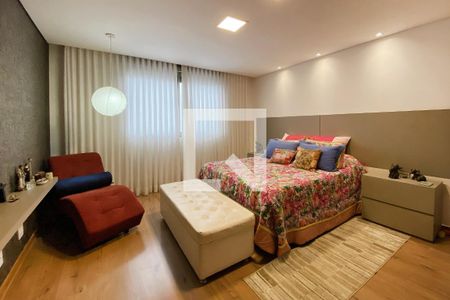 Suite 1 de apartamento à venda com 4 quartos, 240m² em Santa Lúcia, Belo Horizonte