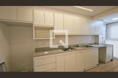 Cozinha e Área de Serviço de apartamento à venda com 2 quartos, 59m² em Parque da Represa, Jundiaí