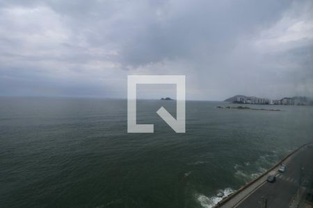 Vista de apartamento para alugar com 4 quartos, 220m² em Morro do Maluf, Guarujá