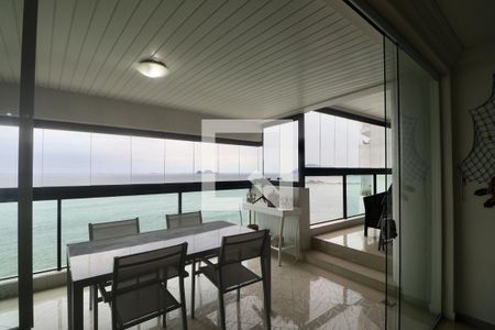 Varanda de apartamento para alugar com 4 quartos, 220m² em Morro do Maluf, Guarujá