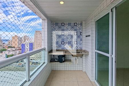 Sacada de apartamento para alugar com 2 quartos, 90m² em Aviação, Praia Grande