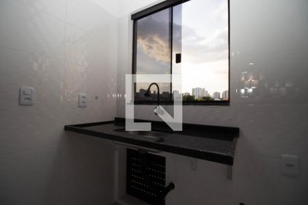 Cozinha e Área de Serviço de kitnet/studio para alugar com 1 quarto, 42m² em Ade Águas Claras, Brasília