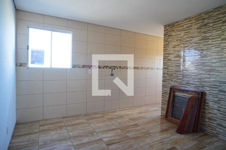 Sala_Cozinha de apartamento para alugar com 1 quarto, 38m² em Costa E Silva, Porto Alegre