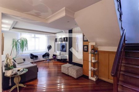 Sala 1 de casa de condomínio à venda com 4 quartos, 183m² em Alto Caiçaras, Belo Horizonte