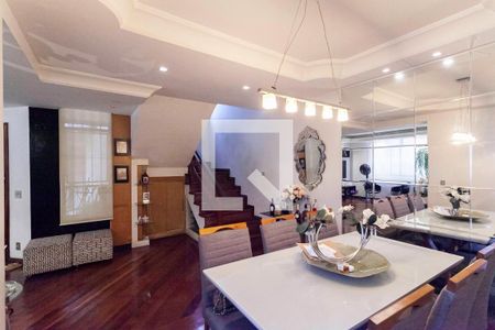 Sala 1 de casa de condomínio à venda com 4 quartos, 183m² em Alto Caiçaras, Belo Horizonte