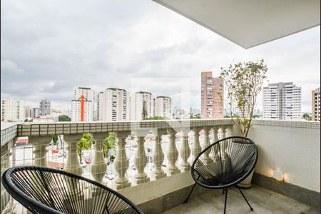 Varanda da Sala de apartamento à venda com 3 quartos, 140m² em Jardim Bela Vista, Santo André