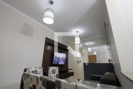 Sala de apartamento à venda com 2 quartos, 50m² em Jardim Santo Antônio, Santo André