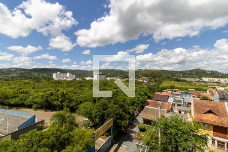Vista da Sala de apartamento para alugar com 2 quartos, 50m² em Vila Nova, Porto Alegre