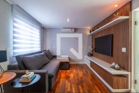 Sala de casa de condomínio à venda com 3 quartos, 205m² em Jardim Colombo, São Paulo