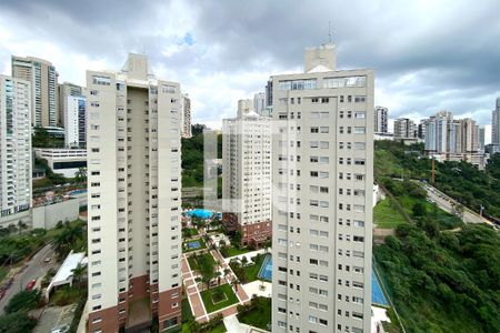 Vista da Sala de apartamento para alugar com 2 quartos, 77m² em Vale do Sereno, Nova Lima