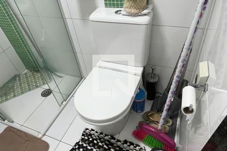 Banheiro da Suíte 1 de apartamento para alugar com 3 quartos, 144m² em Embaré, Santos