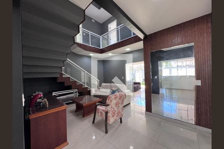 Sala de casa de condomínio à venda com 4 quartos, 480m² em Guaratiba, Rio de Janeiro