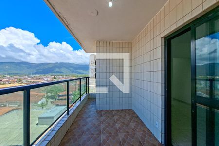 Sacada de apartamento para alugar com 2 quartos, 88m² em Jardim Imperador, Praia Grande